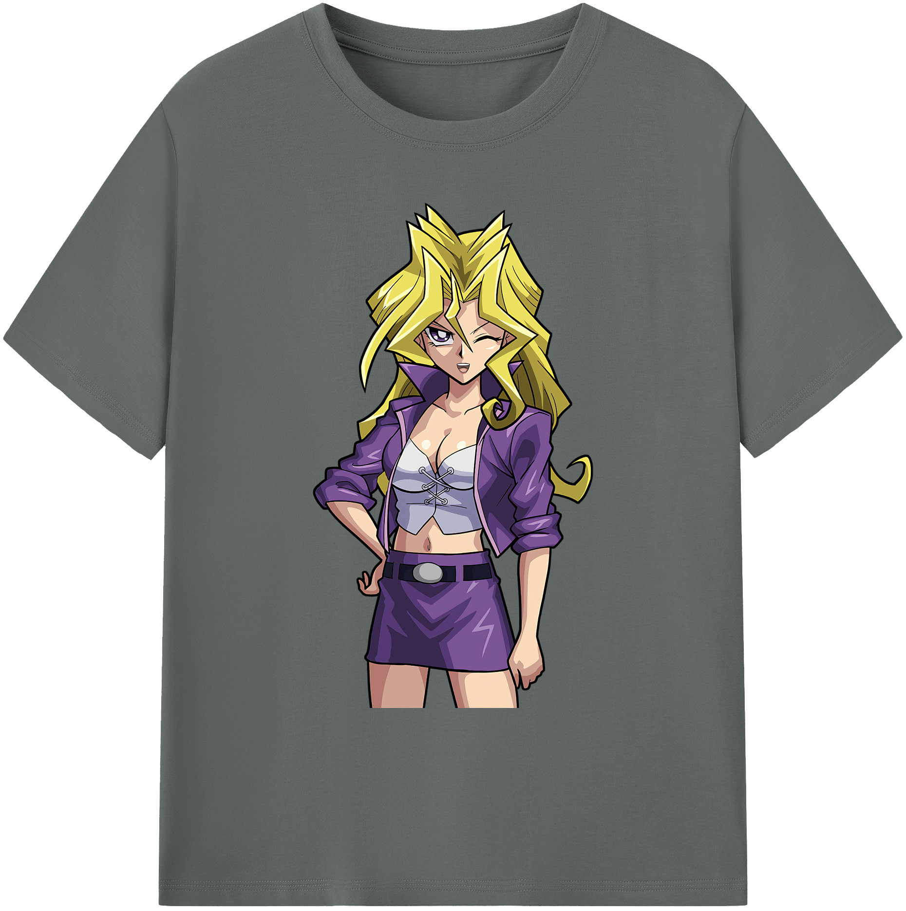 遊☆戯☆王 Yu-Gi-Oh! 綿100％ メンズ半袖Tシャツ｜肌触りやわらか＆通気性
